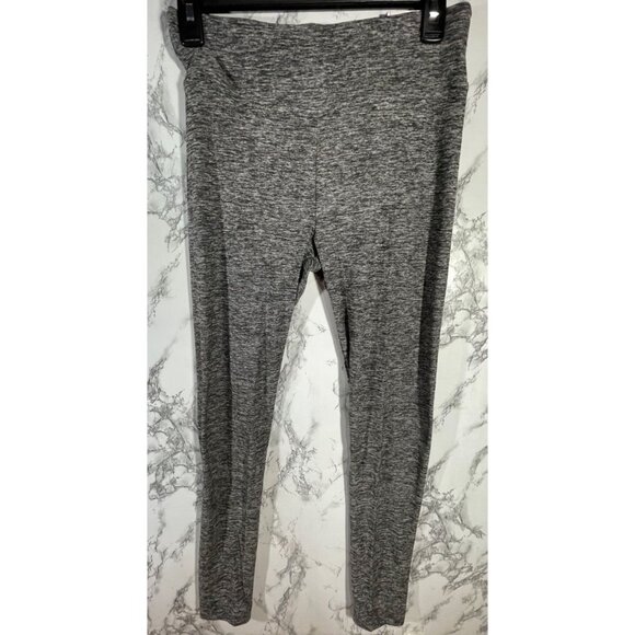 No Boundaries Sueded High-Rise Ankle Length Leggings M  (7-9) Grey - Picture 1 of 7